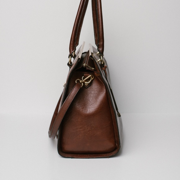 Wilsons Leather Brown Bag - Picture 3 of 5